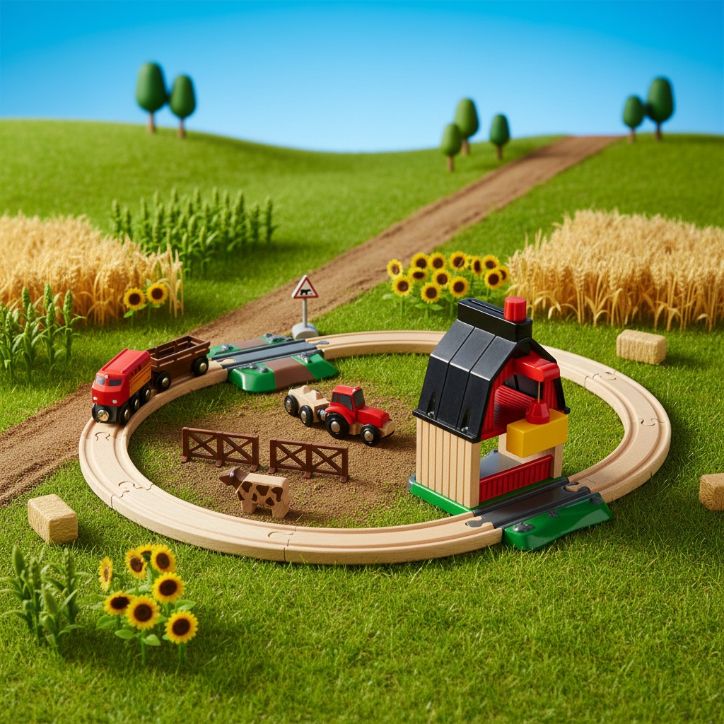 Set trenulet ferma BRIO - imagine 6