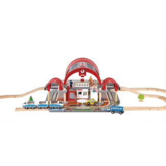 Set trenulet cu gara centrala HAPE