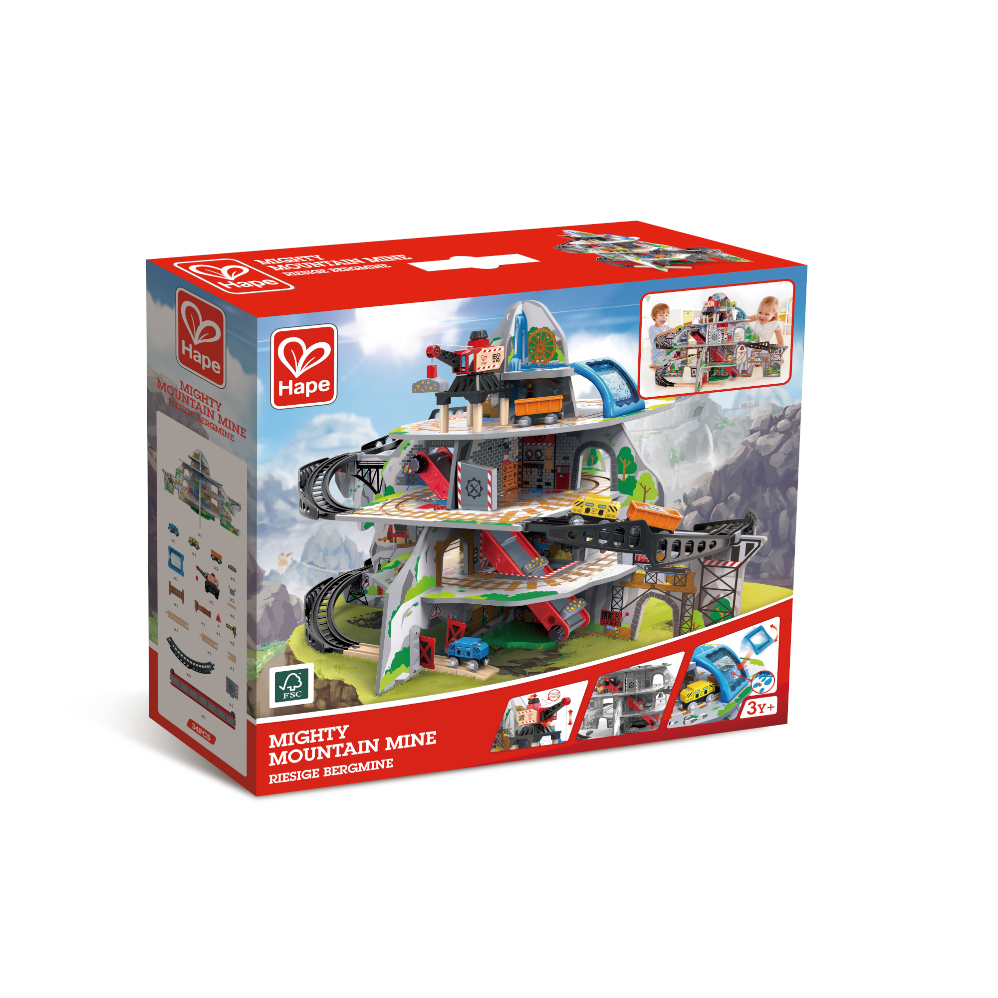 Set trenulet mina in munte HAPE - imagine 3