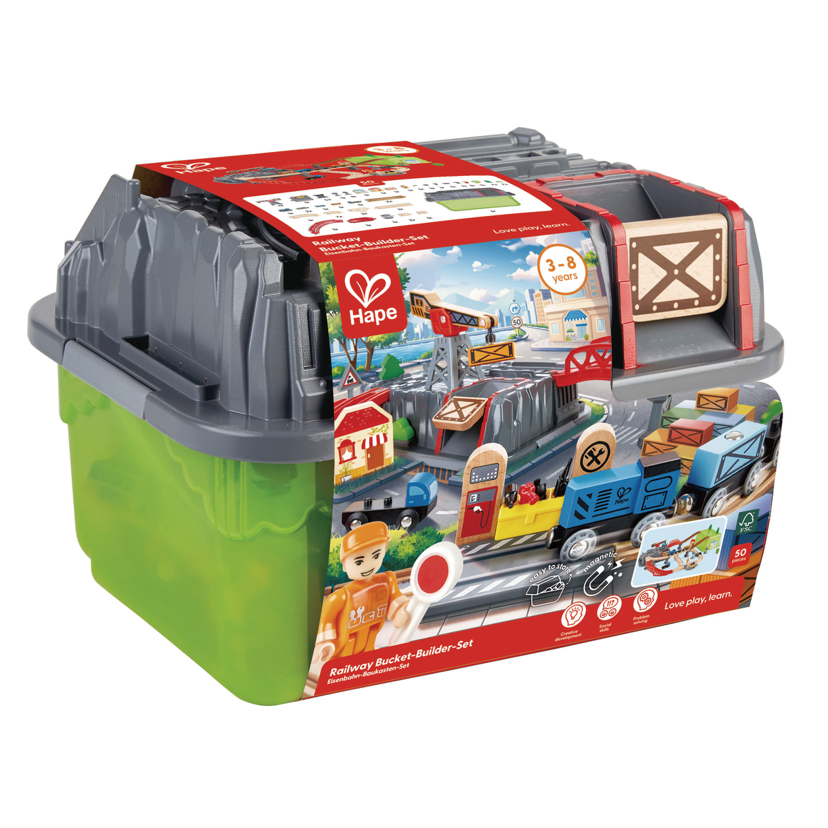 Set trenulet constructii HAPE - imagine 2