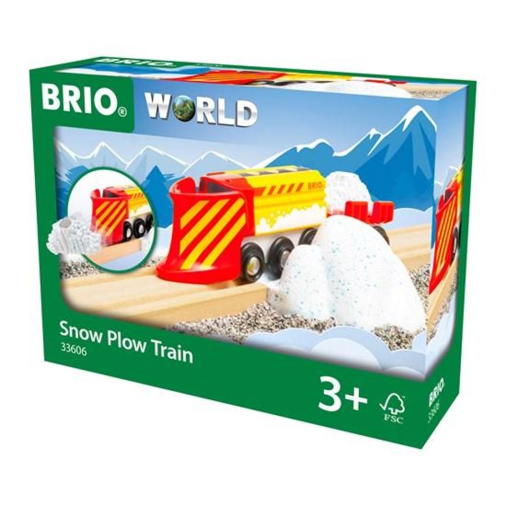Trenulet cu plug dezapezire BRIO - imagine 6