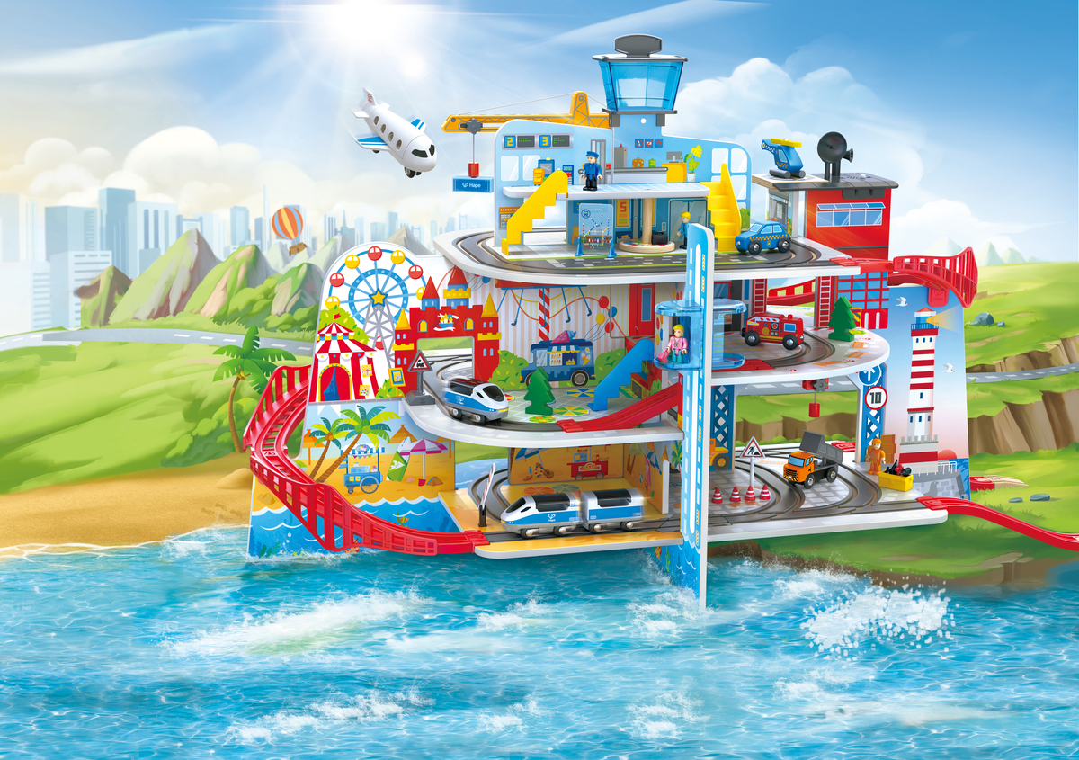 Set trenulet Mega City HAPE - imagine 15