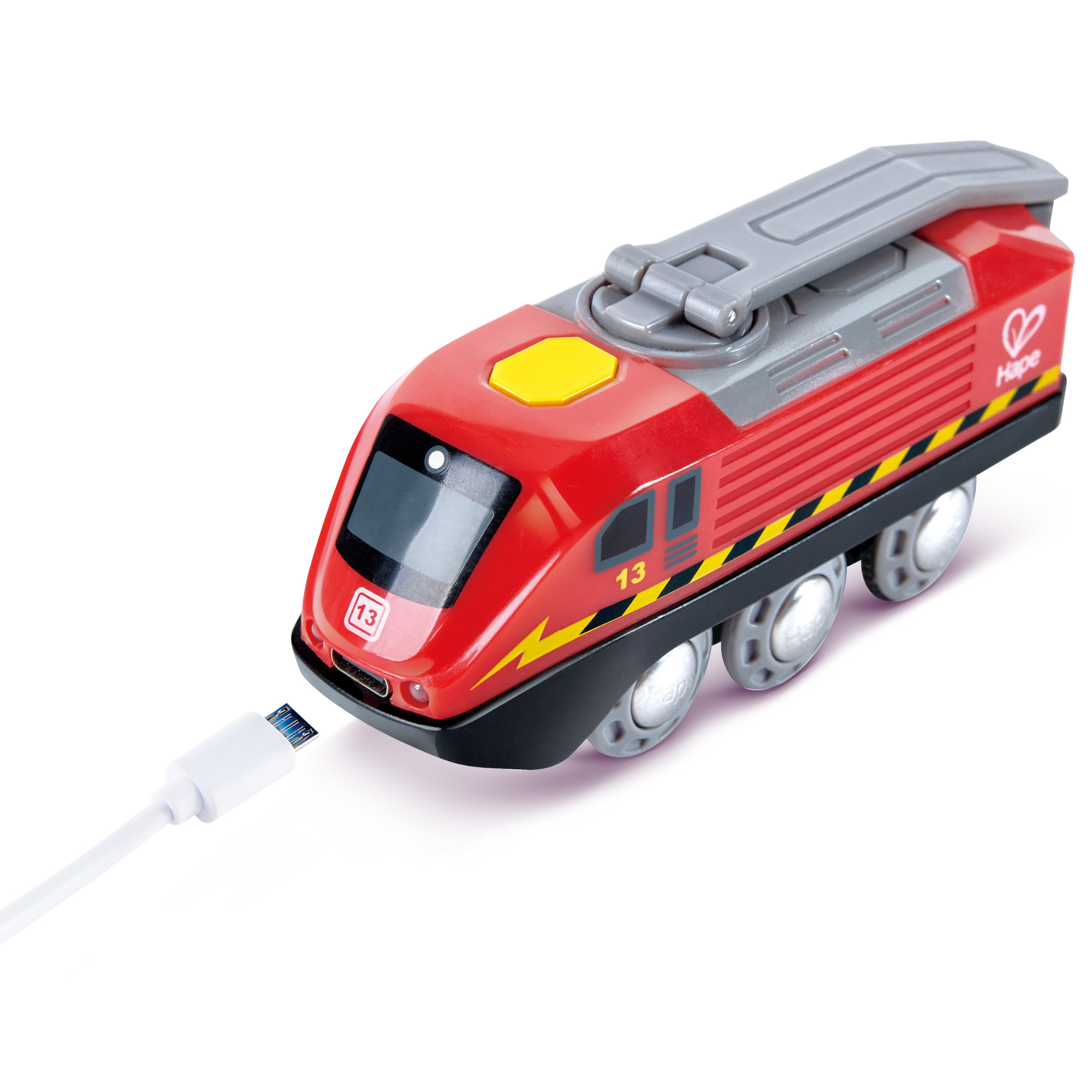 Locomotiva cu dinam si USB HAPE - imagine 6