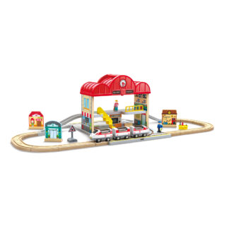 Set trenulet cu gara portabil HAPE
