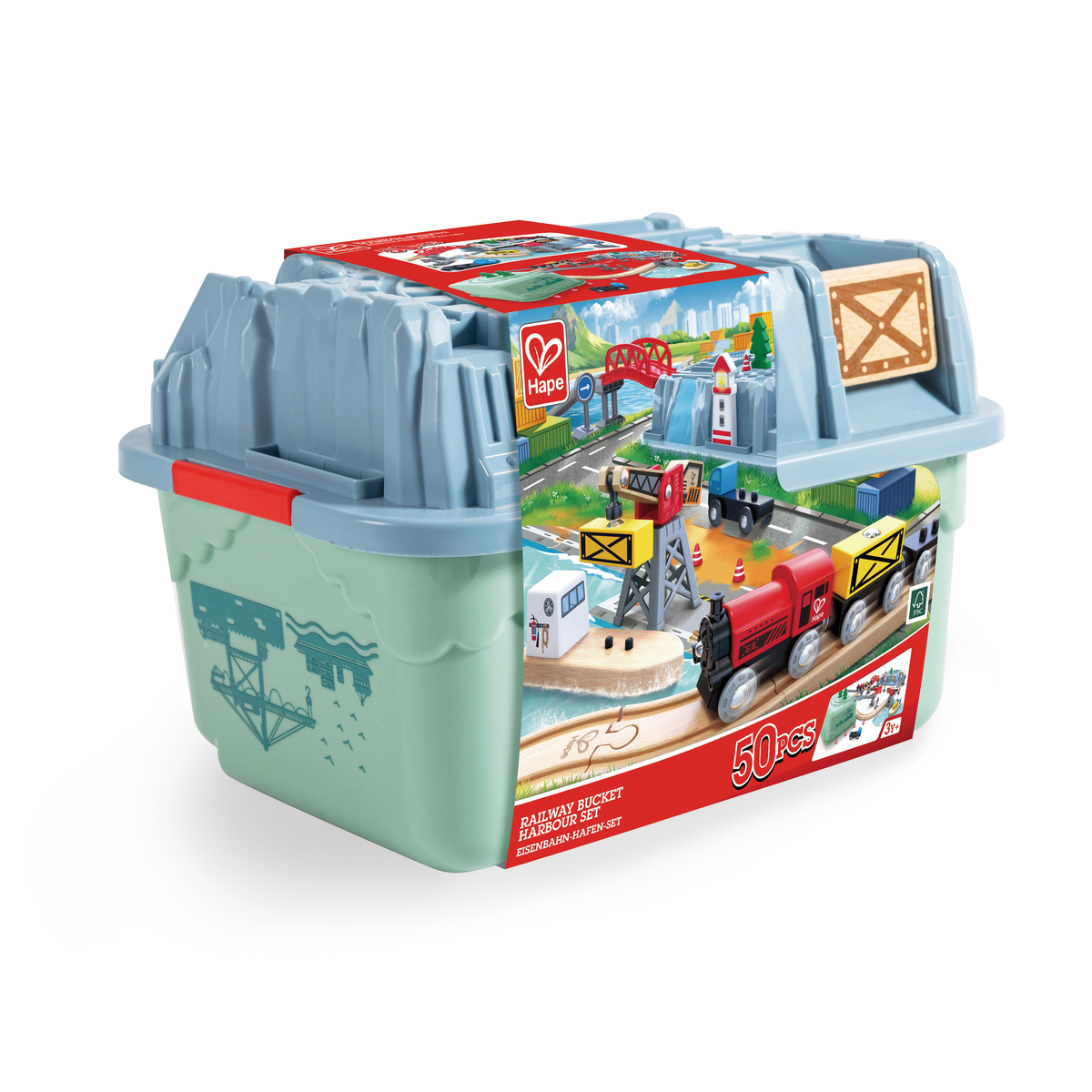 Set trenulet port cu galeata HAPE - imagine 4
