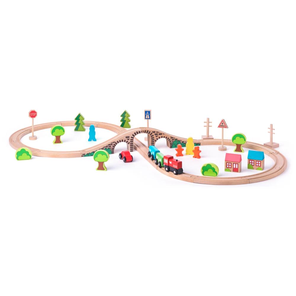 Set trenulet cu pod arcada Woody - imagine 2