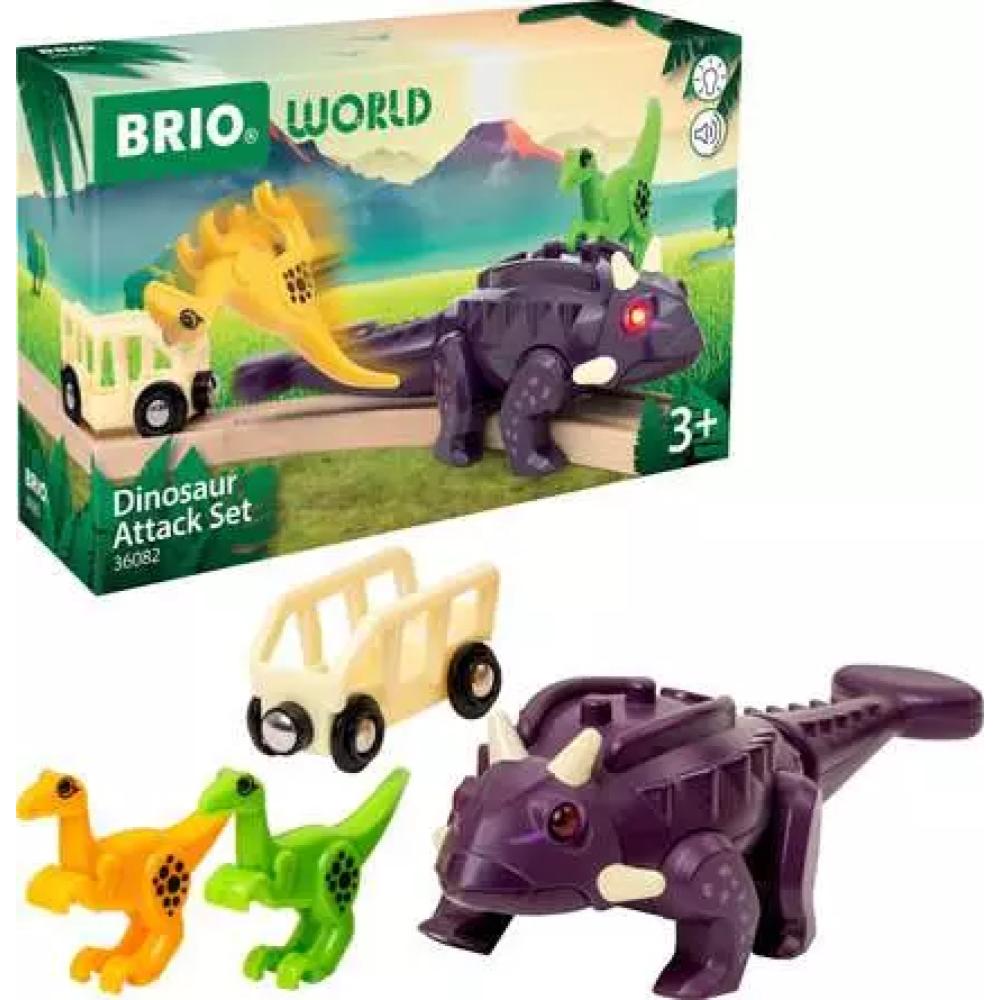 Vagon cu dinozauri BRIO - imagine 2