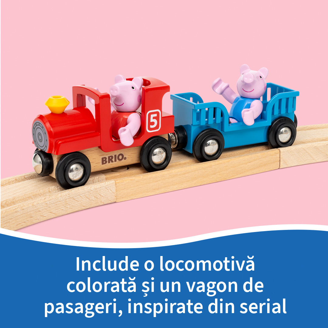 Set trenulet Peppa Pig BRIO - imagine 8