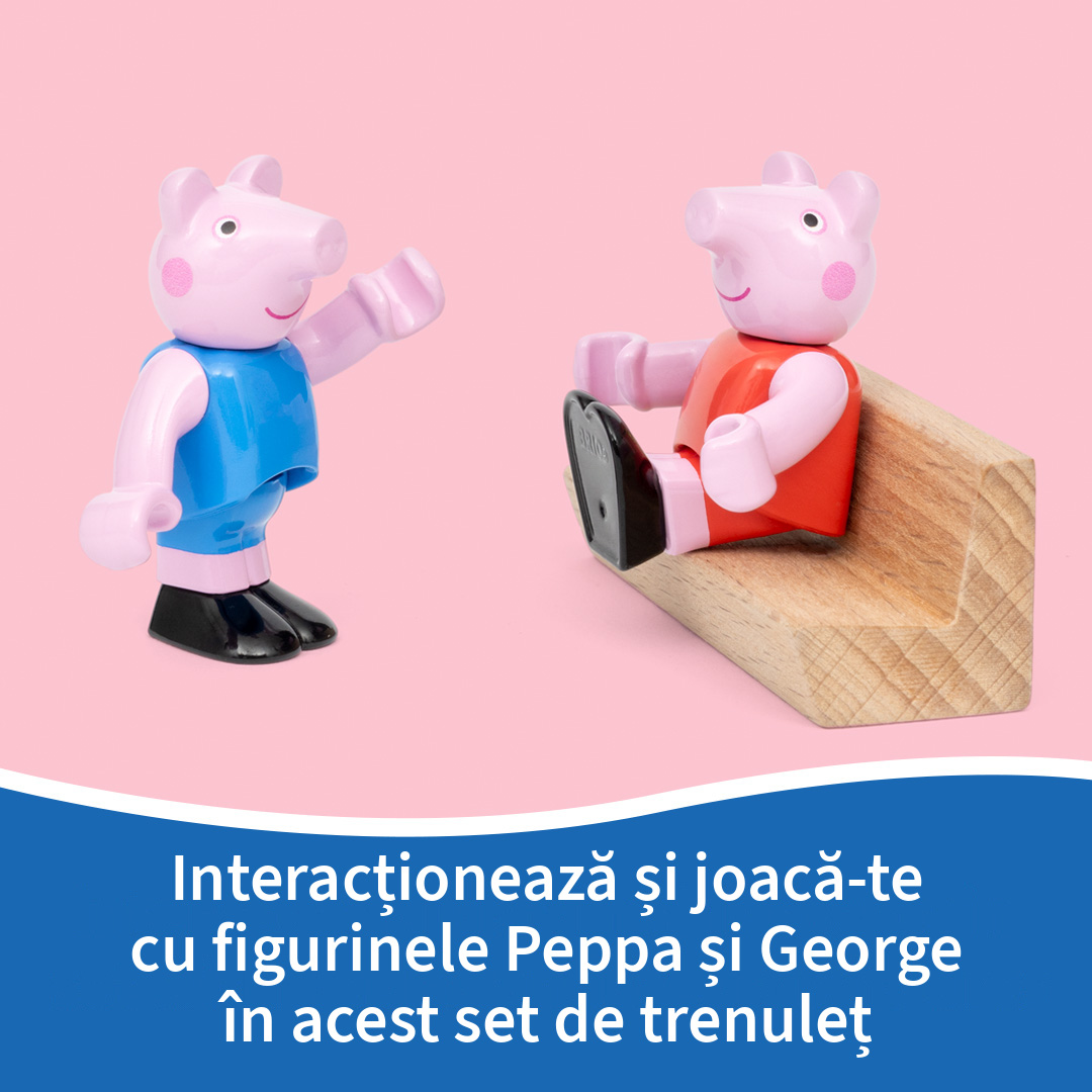 Set trenulet Peppa Pig BRIO - imagine 9