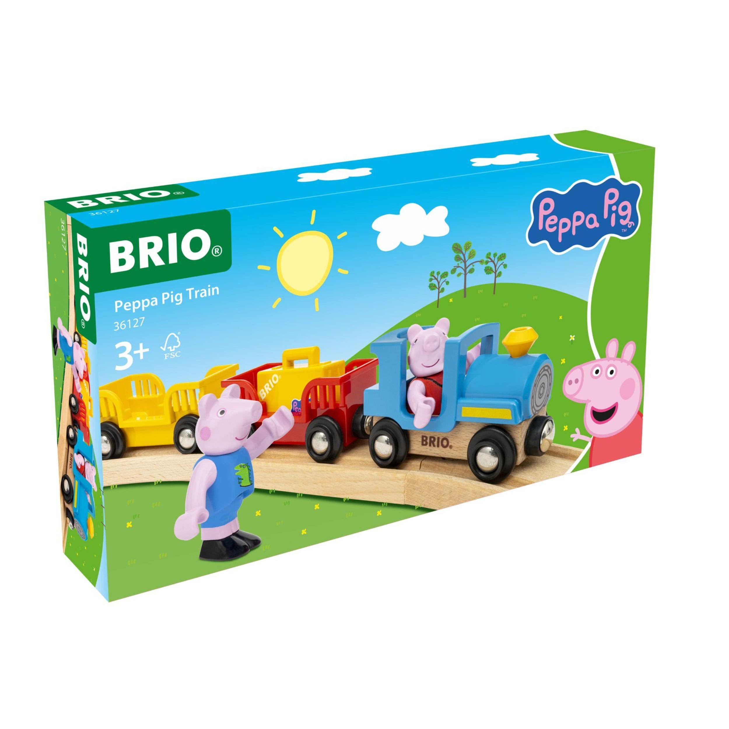 Trenulet Peppa Pig BRIO - imagine 12