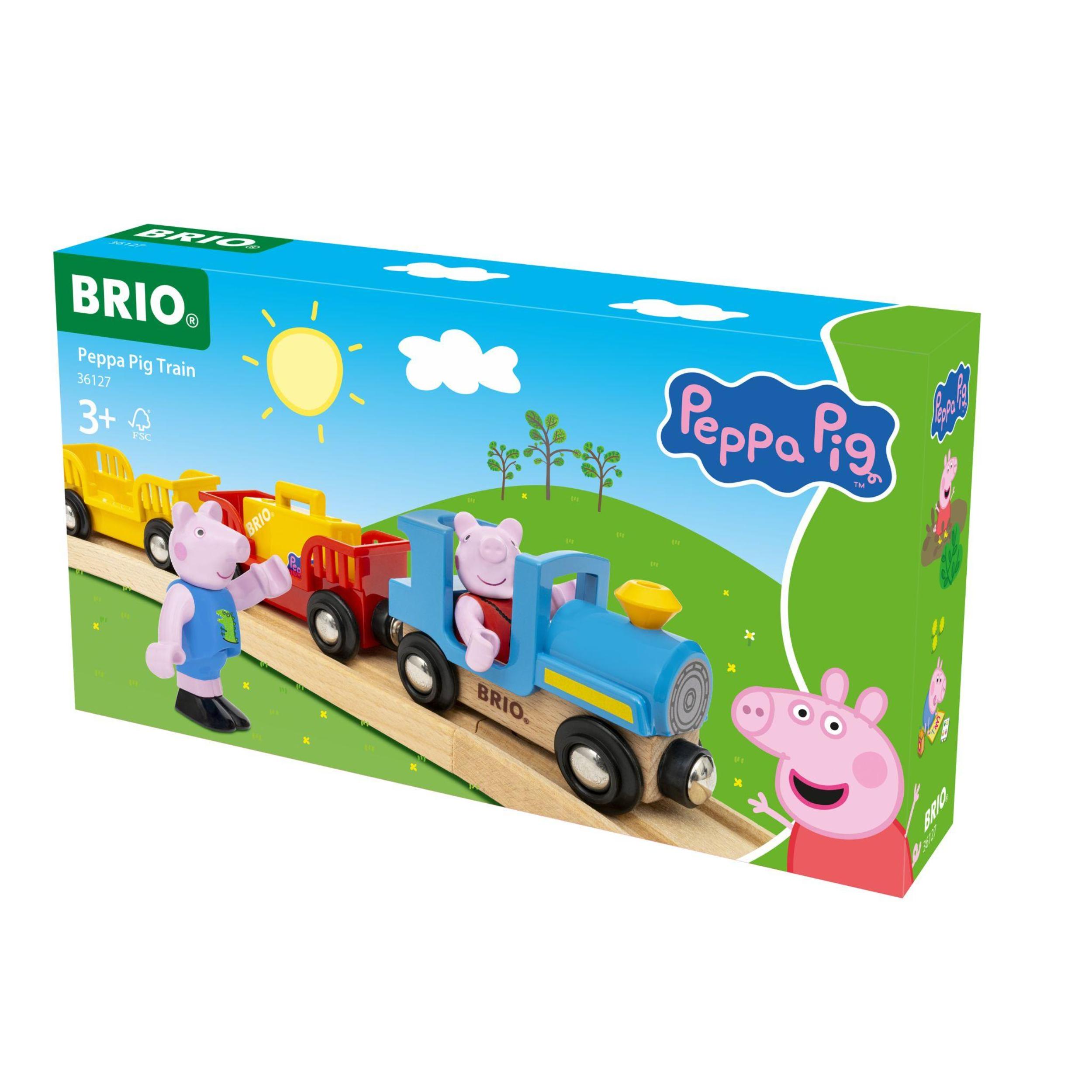 Trenulet Peppa Pig BRIO - imagine 13