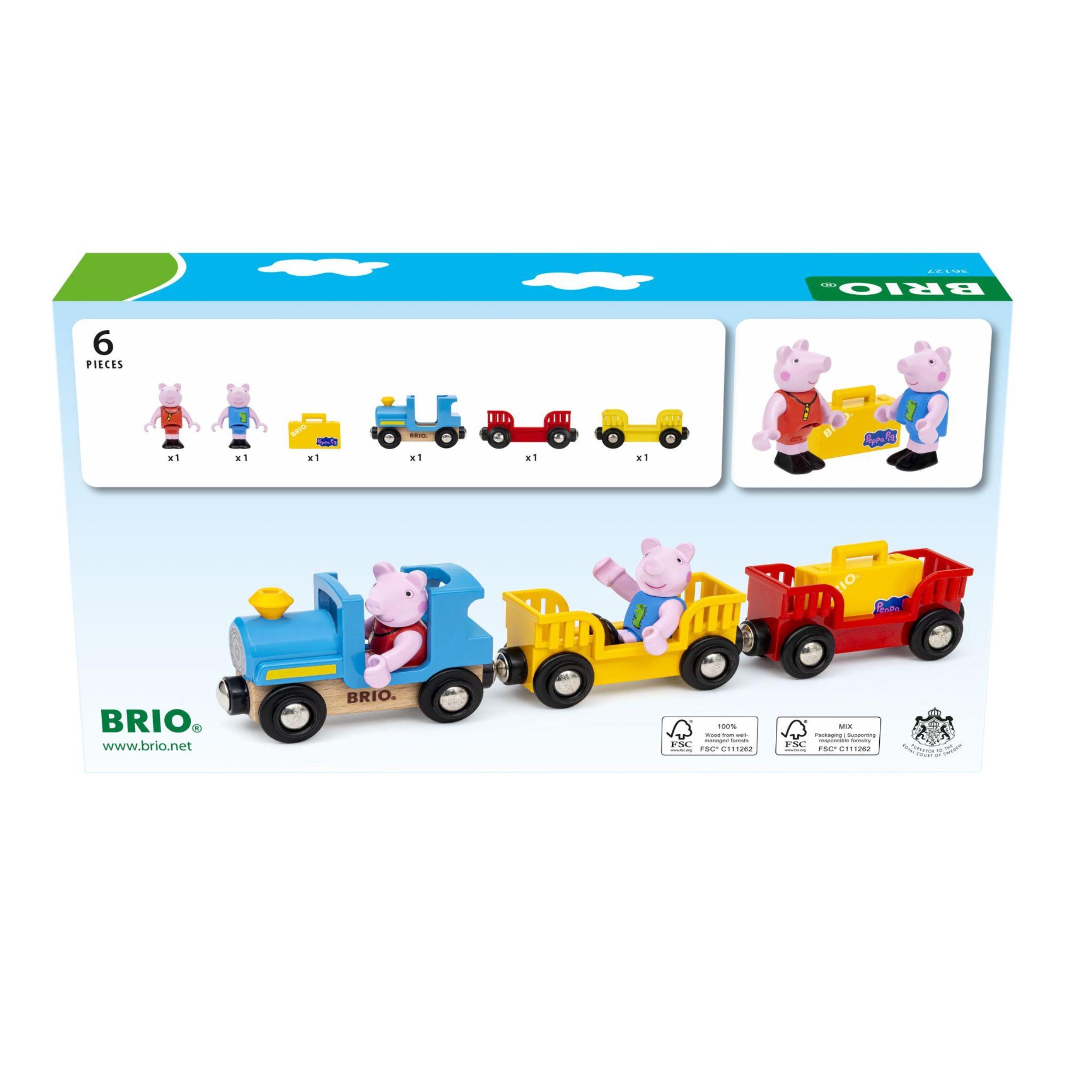 Trenulet Peppa Pig BRIO - imagine 14