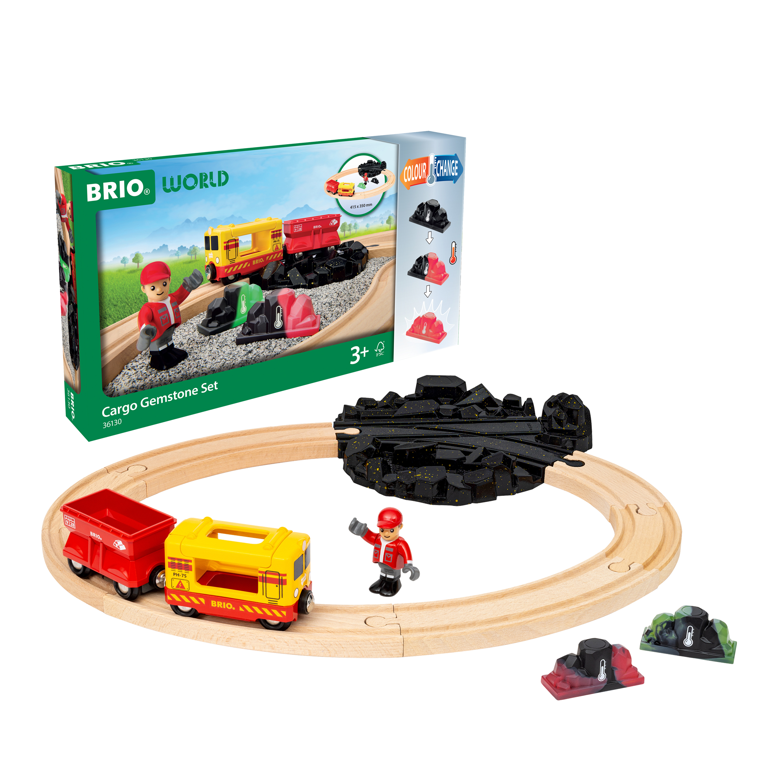 Set trenulet pietre pretioase BRIO - imagine 2