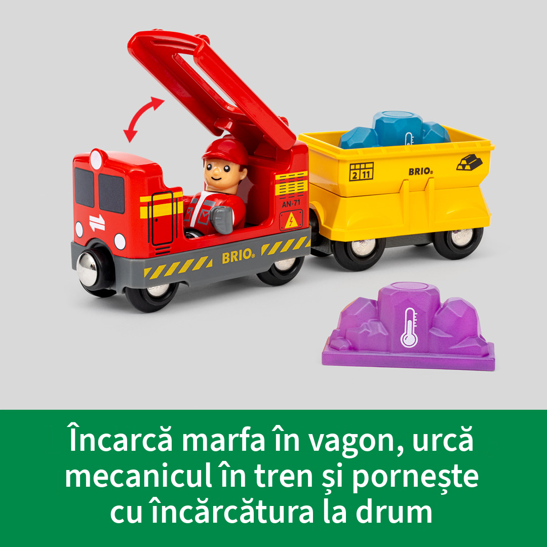 Trenulet pietre pretioase BRIO - imagine 8