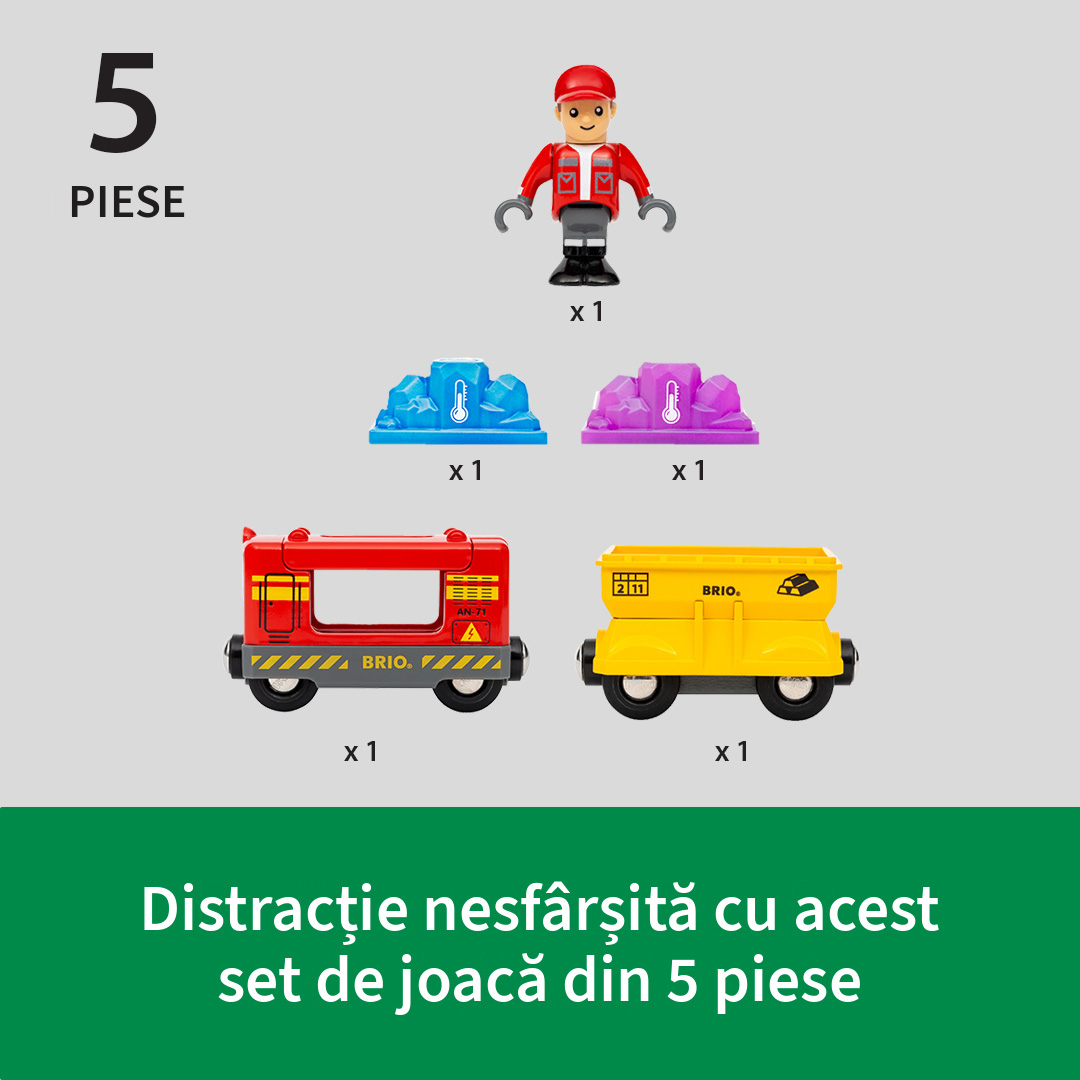 Trenulet pietre pretioase BRIO - imagine 11