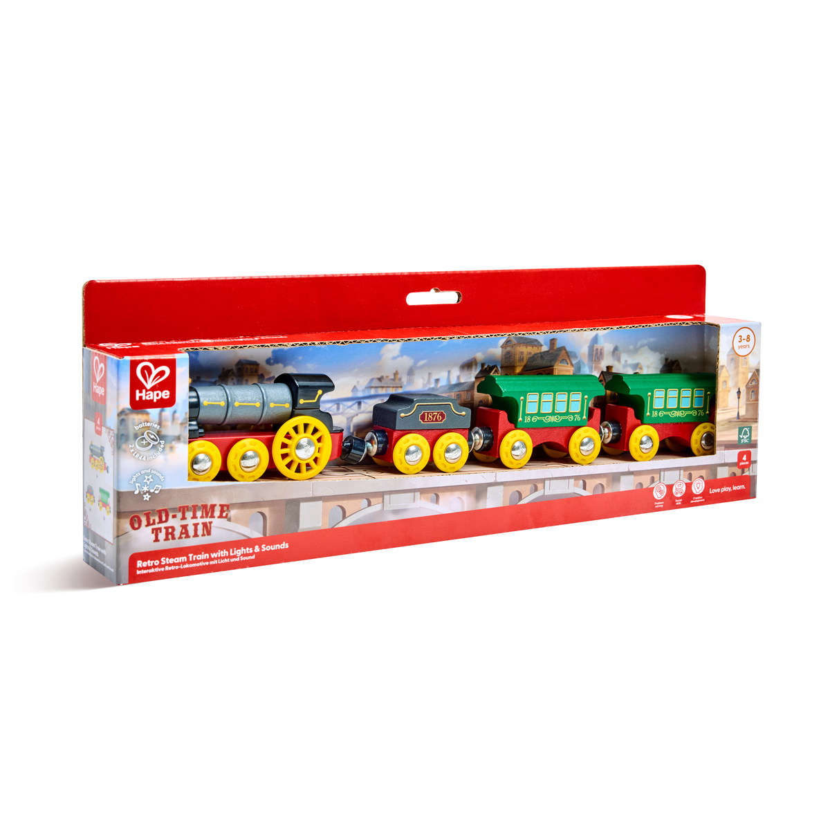 Trenulet retro cu carbuni HAPE - imagine 2