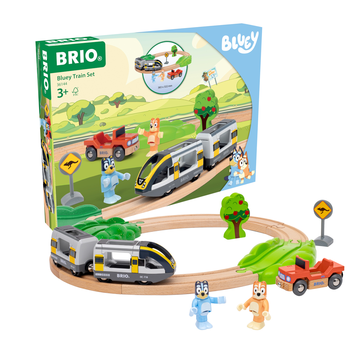 Set trenulet Bluey BRIO - imagine 2