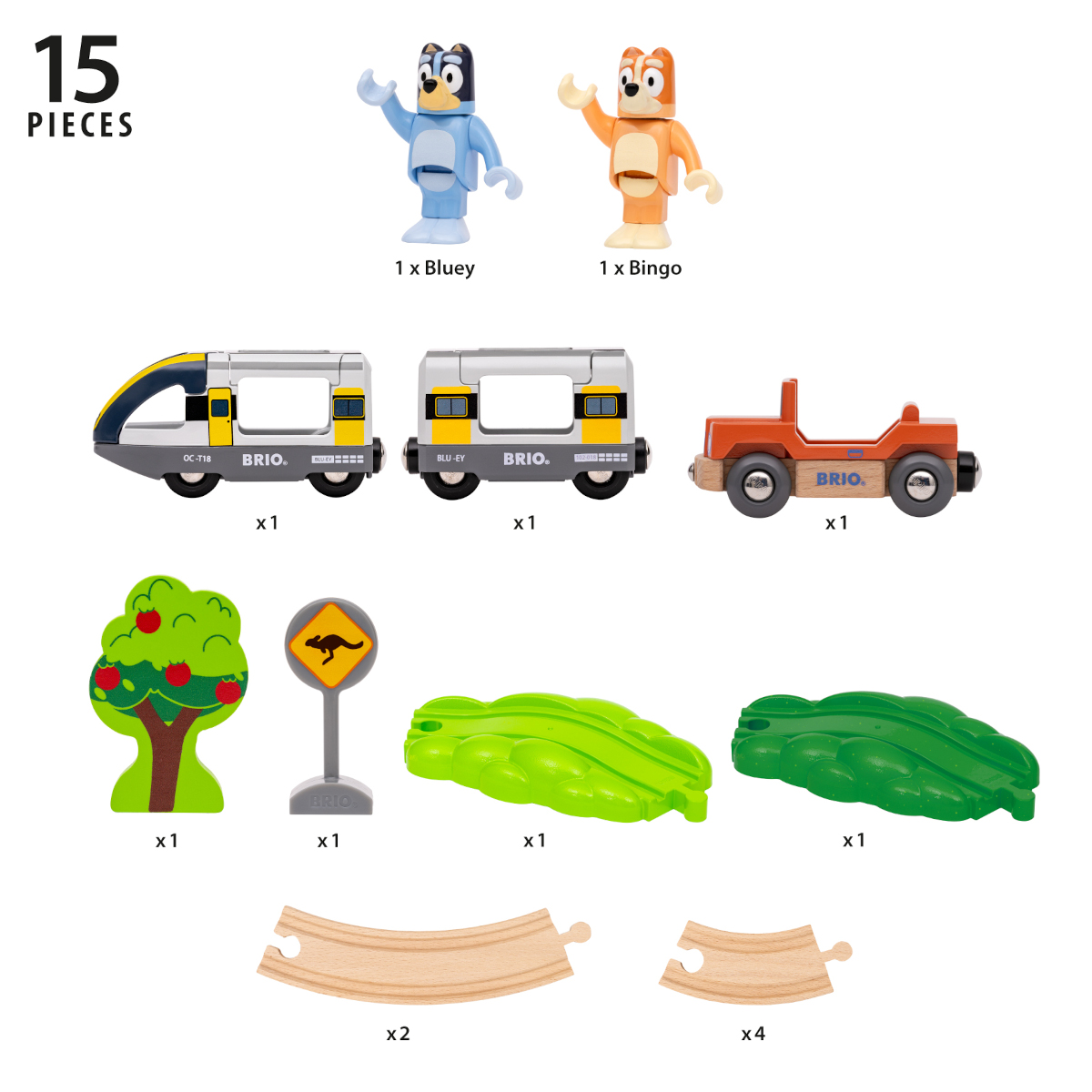 Set trenulet Bluey BRIO - imagine 6