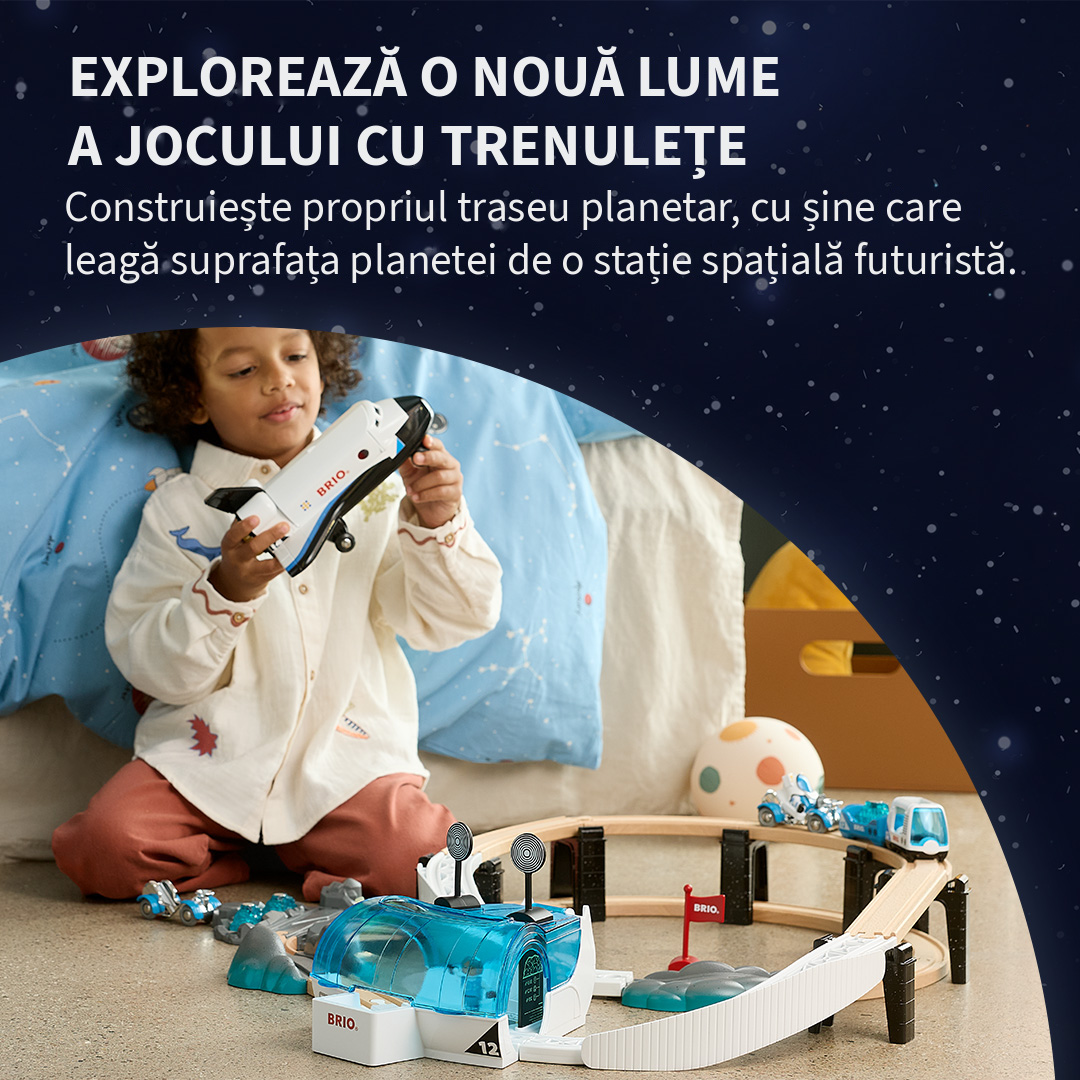 Set trenulet Statie spatiala BRIO - imagine 13