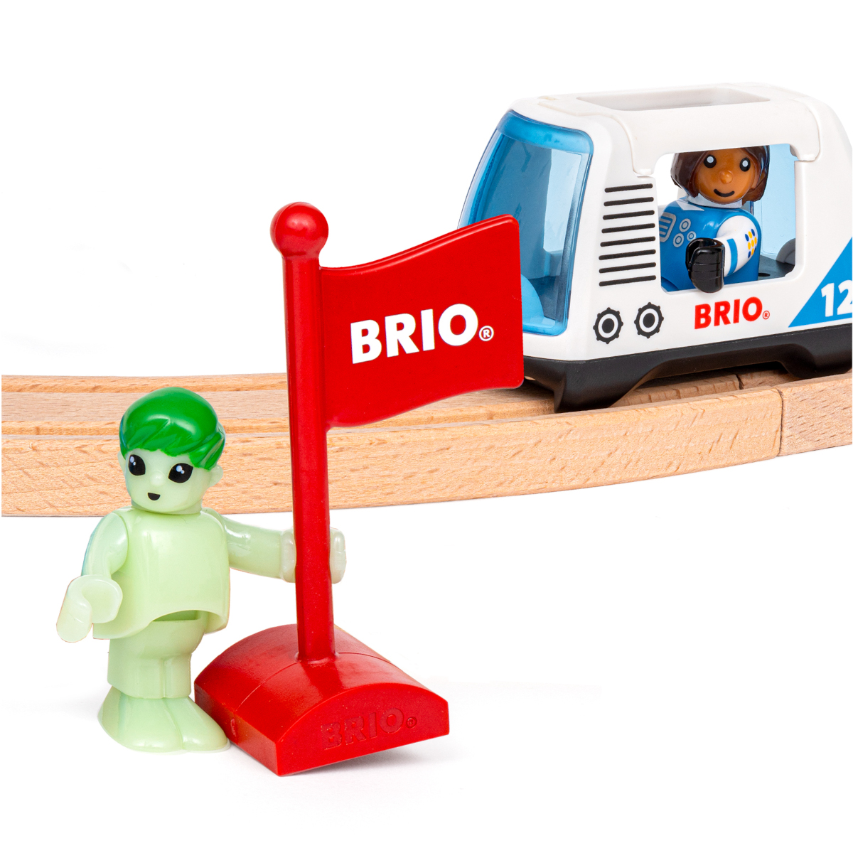 Set trenulet Statie spatiala BRIO - imagine 7